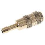 Kupplungsdose (NW2,7) 4mm Schlauch, Messing