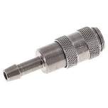 Kupplungsdose (NW2,7) 4mm Schlauch, Edelstahl