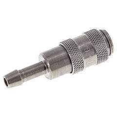 Kupplungsdose (NW2,7) 4mm Schlauch, Edelstahl