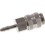 Kupplungsdose (NW5) 4mm Schlauch, Edelstahl