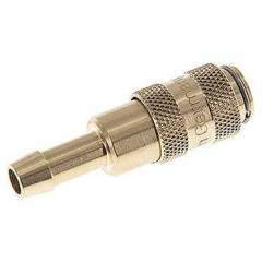 Kupplungsdose (NW2,7) 5mm Schlauch, Messing