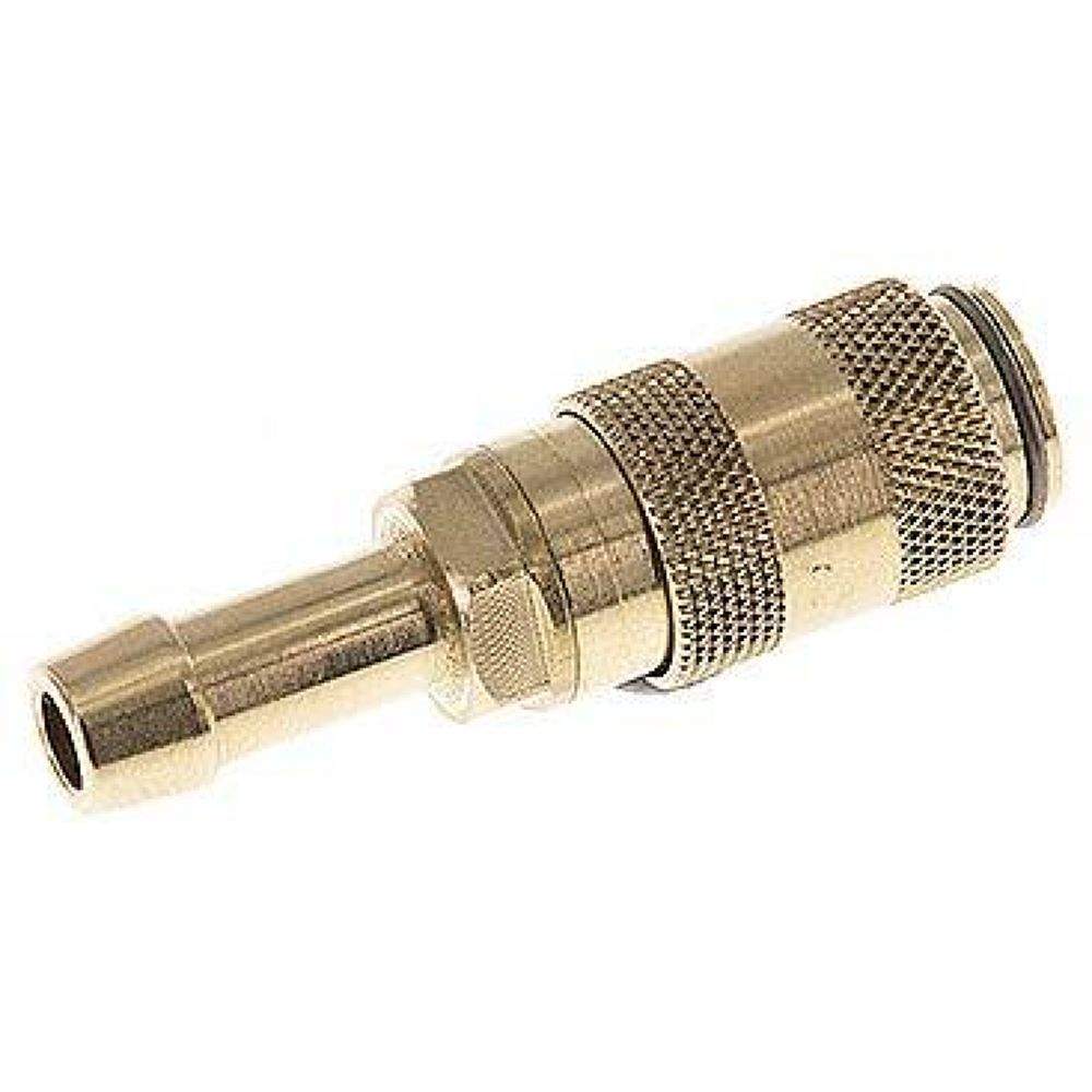 Kupplungsdose (NW2,7) 5mm Schlauch, Messing