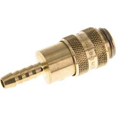 Kupplungsdose (NW5) 5mm Schlauch, Messing