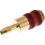 Kupplungsdose (NW5) 6 (1/4")mm Schlauch, Messing