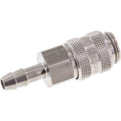 Kupplungsdose (NW5) 6 (1/4")mm Schlauch, Edelstahl