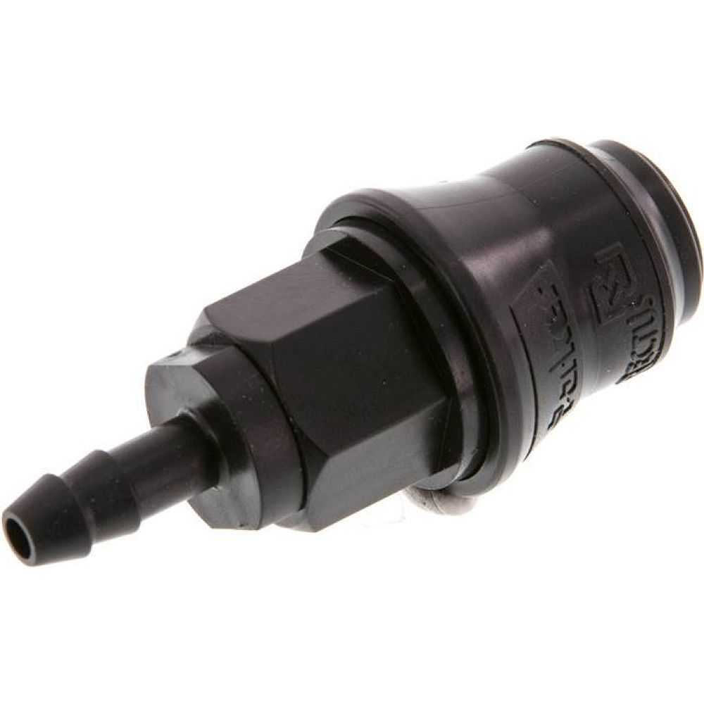 Parker KDS 6 NW5 PO. Kupplungsdose (NW5) 6 (1/4")mm Schlauch, POM