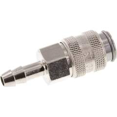 Parker KDS 6 NW5 ST. Kupplungsdose (NW5) 6 (1/4")mm Schlauch, Stahl gehärtet & vernickelt