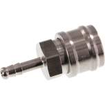 Kupplungsdose (NW7,2) 6 (1/4")mm Schlauch, Edelstahl