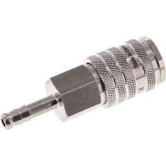 Kupplungsdose (NW7,2) 6 (1/4")mm Schlauch, Edelstahl