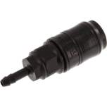 Parker KDS 6 NW7 PO. Kupplungsdose (NW7,2) 6 (1/4")mm Schlauch, POM