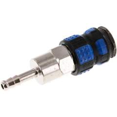 Parker KDS 6 NW7 STK. Kupplungsdose (NW7,2) 6 (1/4")mm Schlauch, Kunststoffhülse