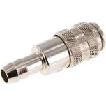 Kupplungsdose (NW5) 8 (5/16")mm Schlauch, Messing vernickelt