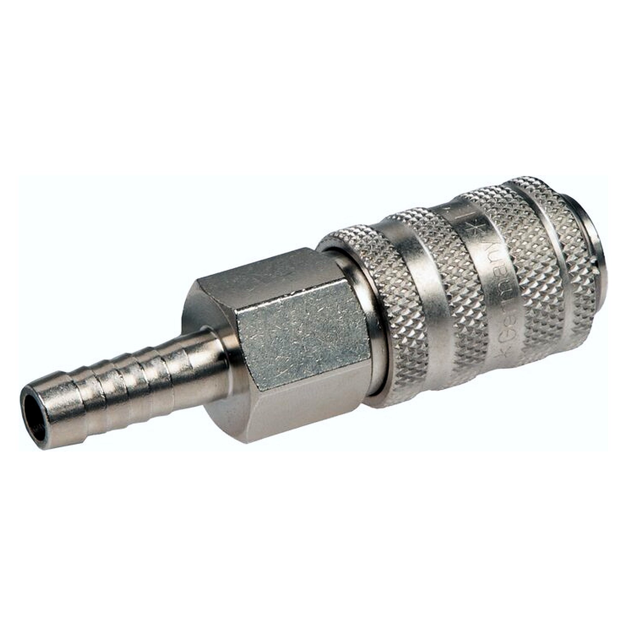 Coupling socket (PCL-Profil NW 5.5) 6 (1/4")mm hose, hose diameter (inside) 6 (1/4") mm