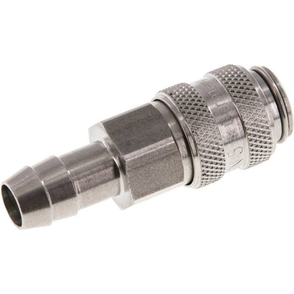 Kupplungsdose (NW5) 9 (3/8")mm Schlauch, Edelstahl