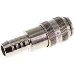 Kupplungsdose (NW5) 9 (3/8")mm Schlauch, Messing vernickelt