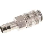 Parker KDS 9 NW5 ST. Kupplungsdose (NW5) 9 (3/8")mm Schlauch, Stahl gehärtet & vernickelt