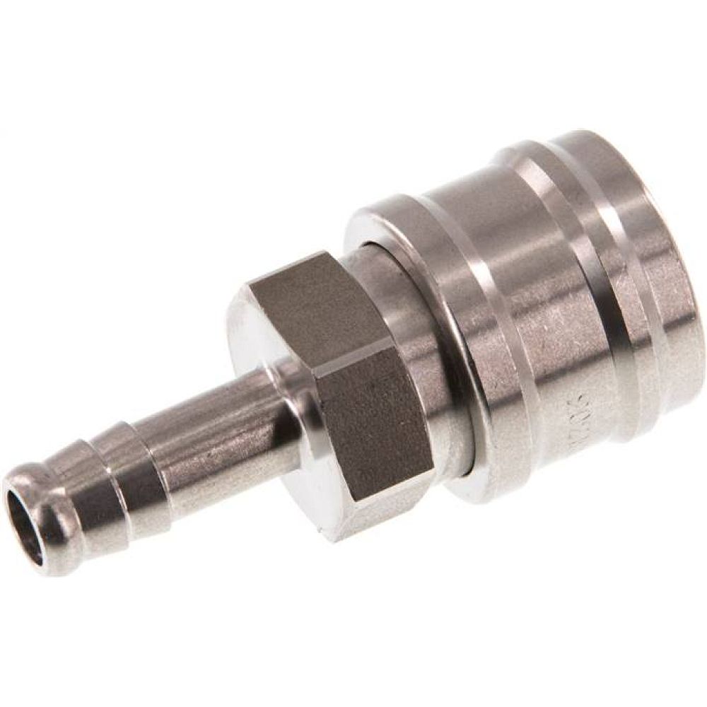Kupplungsdose (NW7,2) 9 (3/8")mm Schlauch, Edelstahl