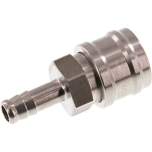 Kupplungsdose (NW7,2) 9 (3/8")mm Schlauch, Edelstahl