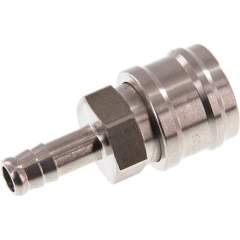 Kupplungsdose (NW7,2) 9 (3/8")mm Schlauch, Edelstahl