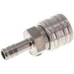 Kupplungsdose (NW7,2) 9 (3/8")mm Schlauch, Edelstahl