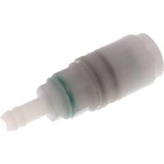 Parker KDS 9 NW7 PV. Kupplungsdose (NW7,2) 9 (3/8")mm Schlauch, PVDF