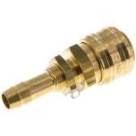 Schott-Kupplungsdose (NW7,2) 10mm Schlauch, Messing