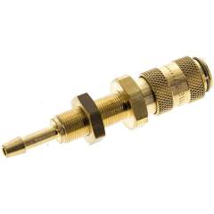 Schott-Kupplungsdose (NW2,7) 3mm Schlauch, Messing