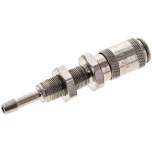 Parker KDSS 3 NW2,7 MSV BA. Schott-Kupplungsdose (NW2,7) 3mm Schlauch, Messing vernickelt