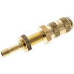 Schott-Kupplungsdose (NW2,7) 4mm Schlauch, Messing