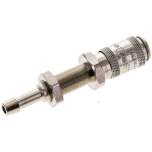 Parker KDSS 4 NW2,7 MSV BA. Schott-Kupplungsdose (NW2,7) 4mm Schlauch, Messing vernickelt