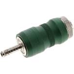 Sicherheits-Kupplungsdose (NW7,2) 6 (1/4")mm Schlauch m. HSV