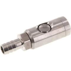 Sicherheits-Druckknopfkupplung (NW7,2), 13 (1/2")mm Schl., Edelstahl