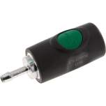 Sicherheits-Druckknopfkupplung (NW7,2), 6 (1/4")mm Schl., Kunststoff