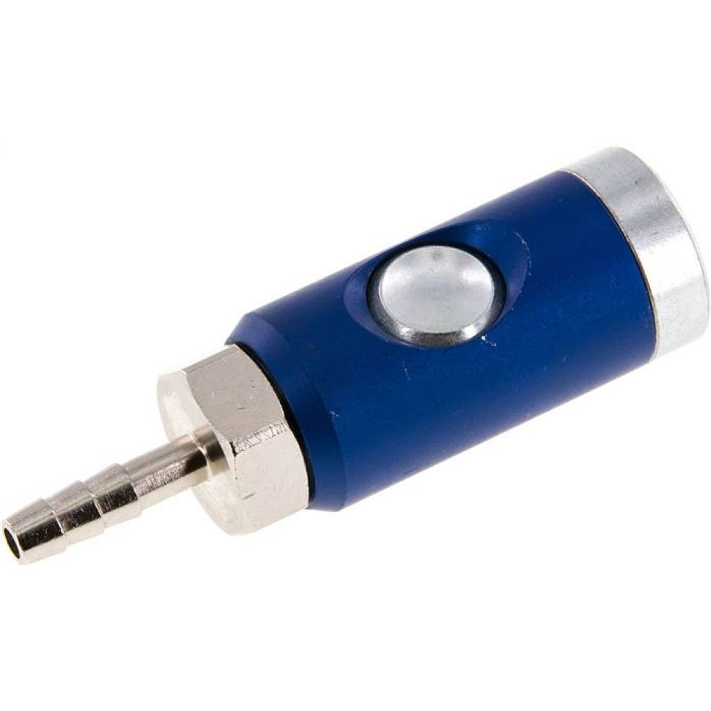 Sicherheits-Druckknopfkupplung (NW7,2), 6 (1/4")mm Schl., Stahl verzinkt