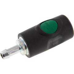 Sicherheits-Druckknopfkupplung (NW7,2), 9 (3/8")mm Schl., Kunststoff