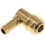 Winkel-Kupplungsdose (NW7,2) 13 (1/2") mm Schlauch, Messing