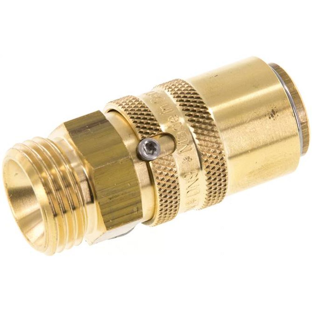 Temperierkupplungsdose 13mm Zapfen,G 1/2"(AG)