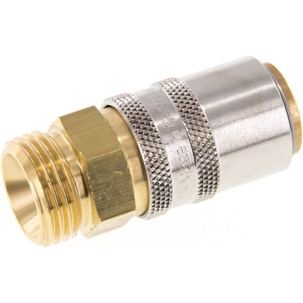 Temperierkupplungsdose 13mm Zapfen,G 1/2"(AG)