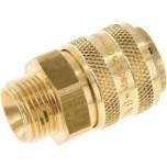 Temperierkupplungsdose 13mm Zapfen,G 3/8"(AG)