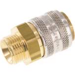 Temperierkupplungsdose 13mm Zapfen,G 3/8"(AG)