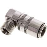 90°-Temperierkupplungsdose 13mm Zapfen,M 16x1,5(AG)