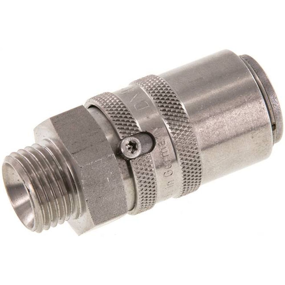 Temperierkupplungsdose 13mm Zapfen,M 16x1,5(AG)