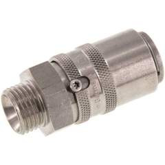 Temperierkupplungsdose 13mm Zapfen,M 16x1,5(AG)