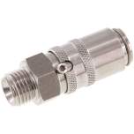 Temperierkupplungsdose 9mm Zapfen,G 1/4"(AG), 1.4305