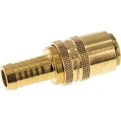 Temperierkupplungsdose (gerade) 13mm Zapfen, 13 (1/2")mm Schlauch