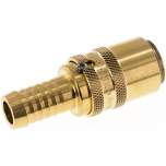 Temperierkupplungsdose (gerade) 13mm Zapfen, 13 (1/2")mm Schlauch