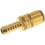 Temperierkupplungsdose (gerade) 9mm Zapfen, 9 (3/8")mm Schlauch