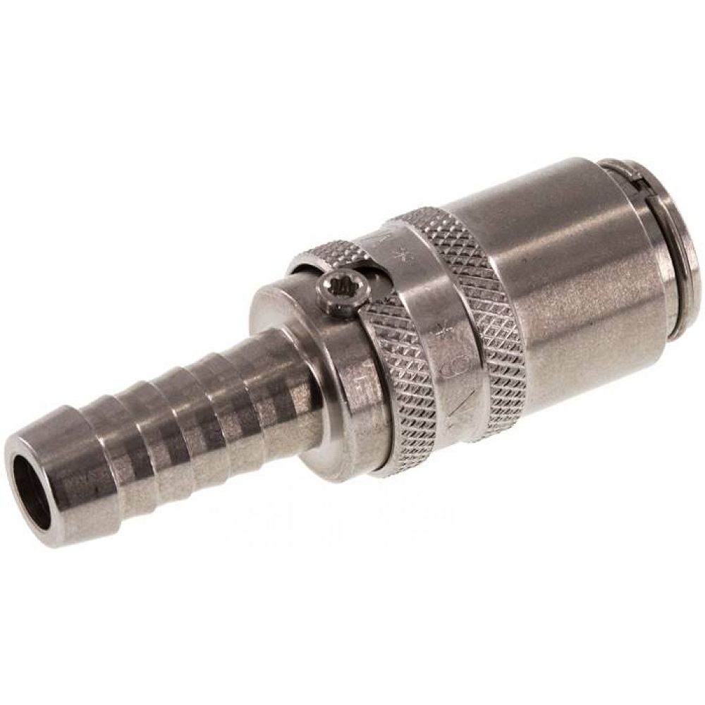 Temperierkupplungsdose (gerade) 9mm Zapfen, 9 (3/8")mm Schlauch