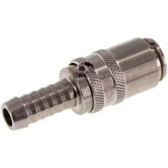 Temperierkupplungsdose (gerade) 9mm Zapfen, 9 (3/8")mm Schlauch