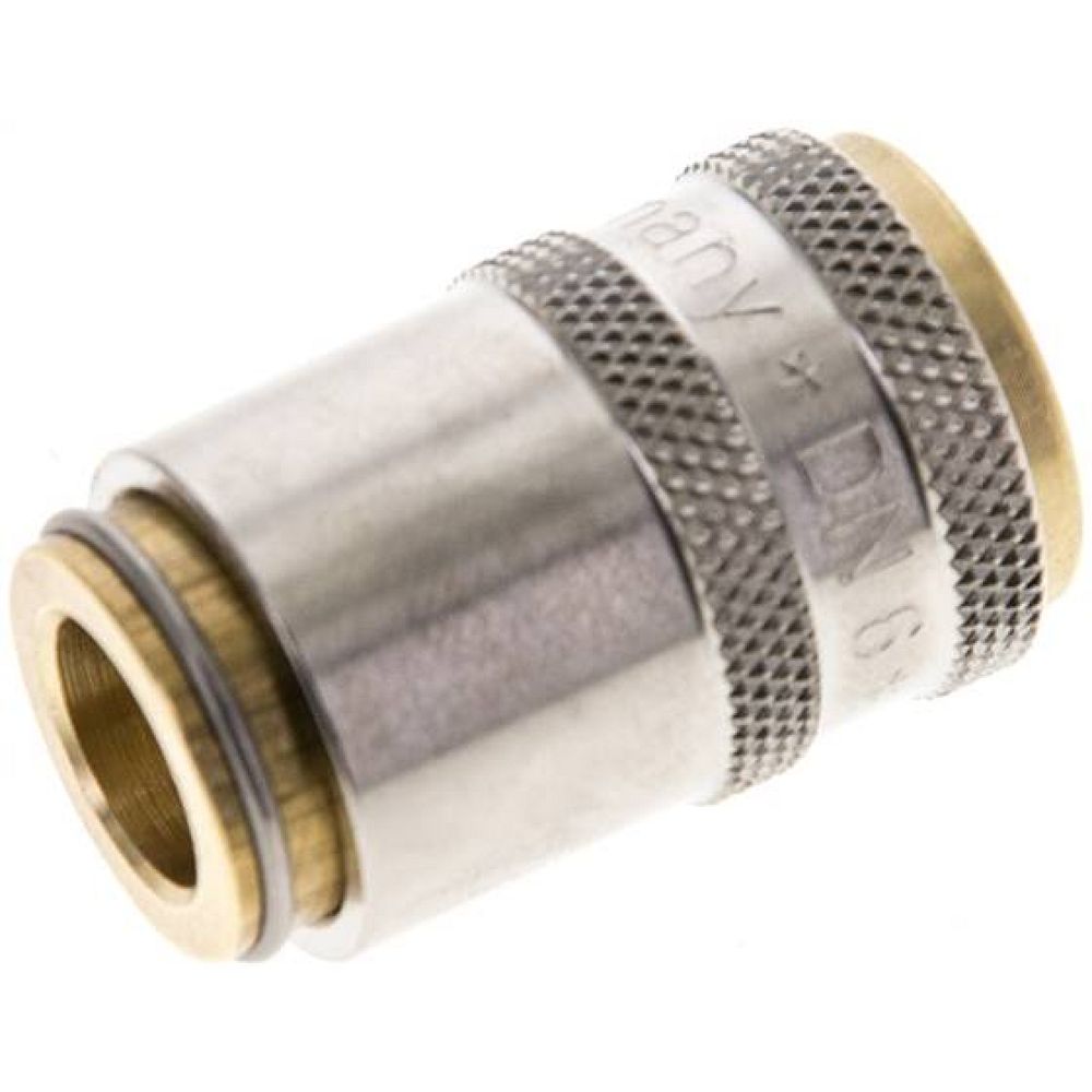 Temperierverschlusskupplungsdose, 9mm Zapfen